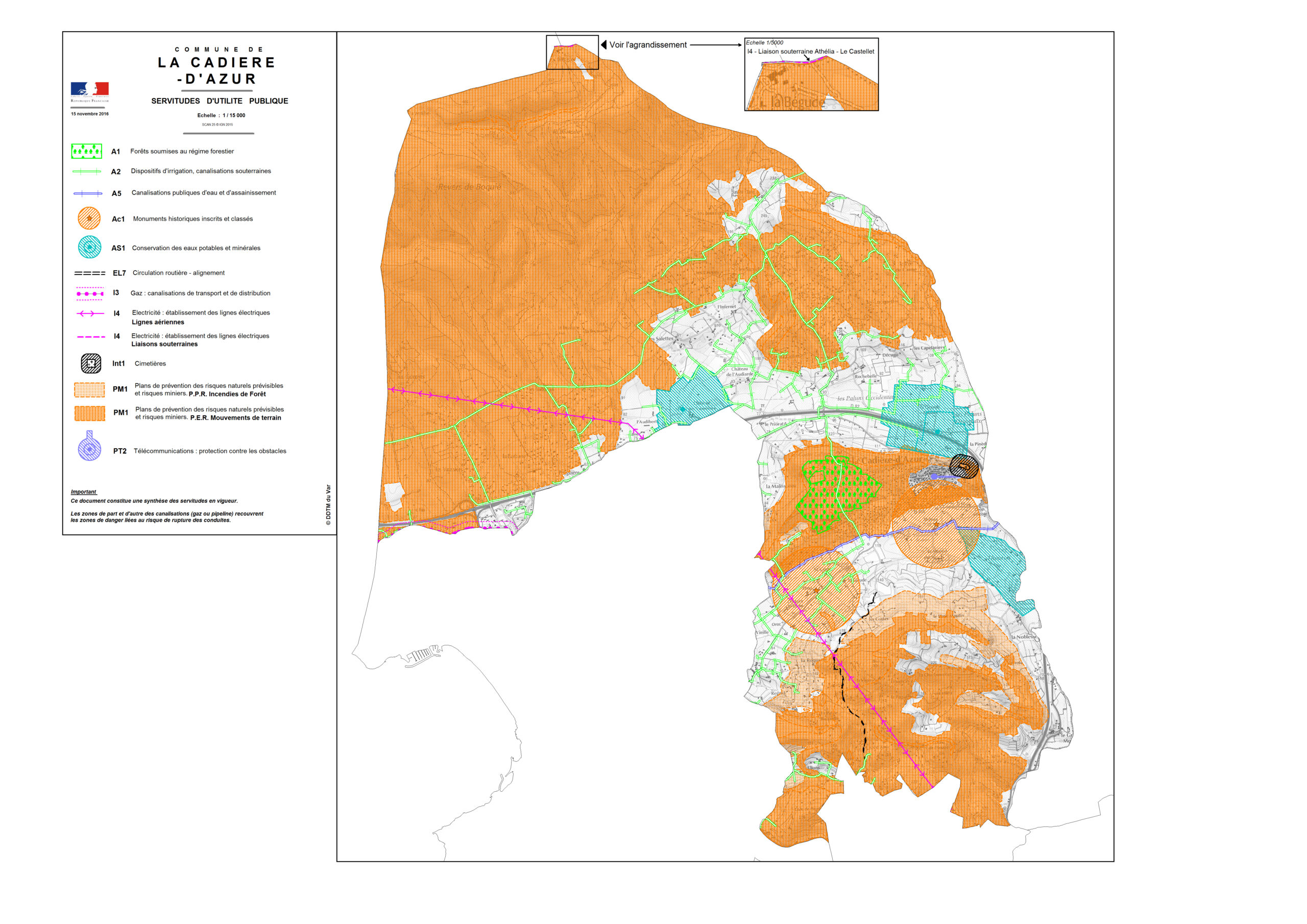 CARTO SERVITUDE D'UTILITE PUBLIQUE CARTO SERVITUDE D'UTILITE PUBLIQUE
